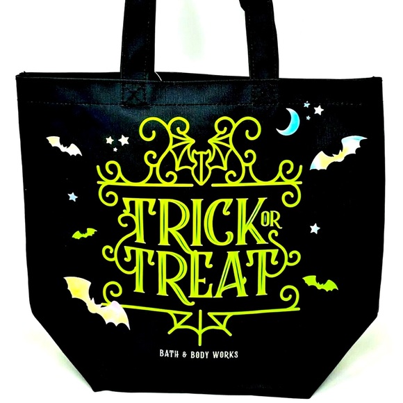 Glow In The Dark Halloween Tote Bag Bath and Body Works RARE - Picture 7 of 8